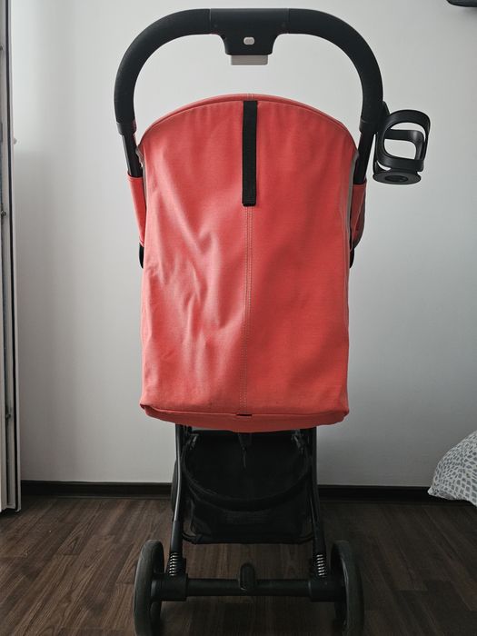 Carucior 2in1 CYBEX Beezy , 5 puncte, 0 luni+, Hibiscus Red