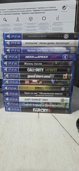 Продам PS4 Slim 1ТБ в отличном состоянии