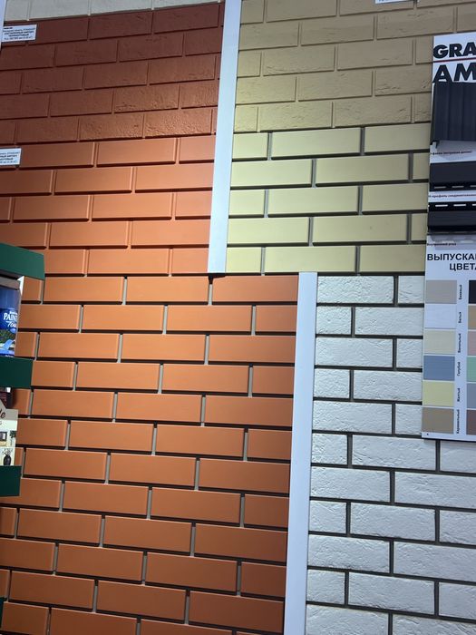 Фасадные панели под Кирпич, Камень