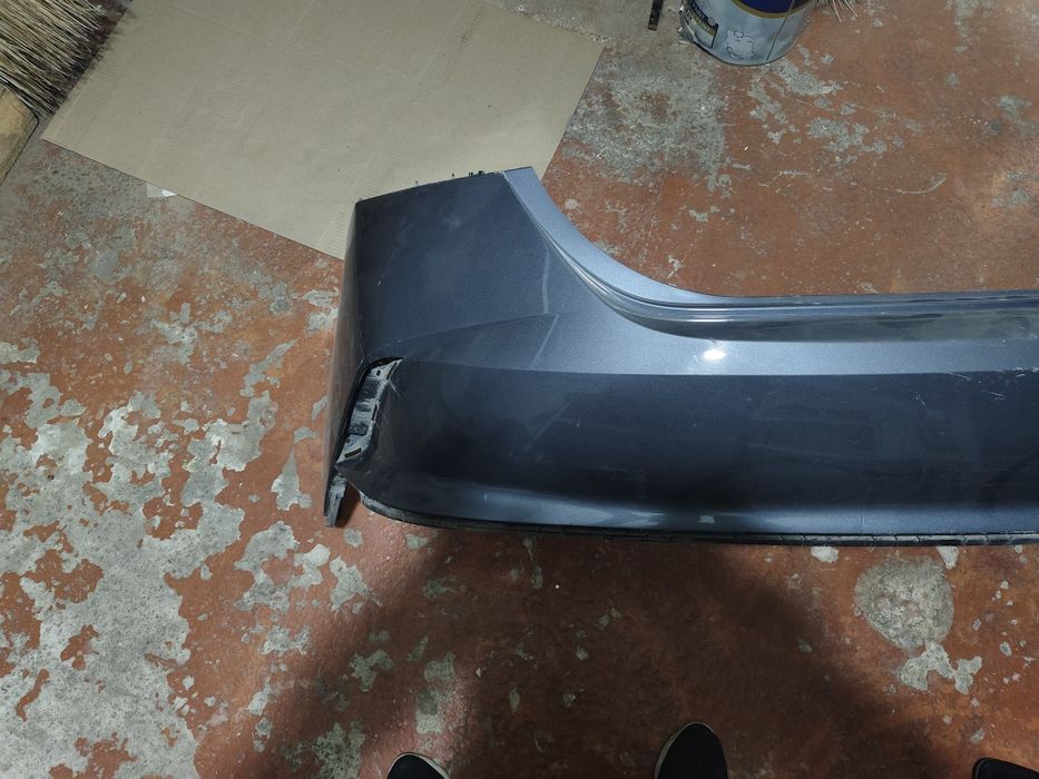 Задний бампер Hyundai Accent рестайлинг