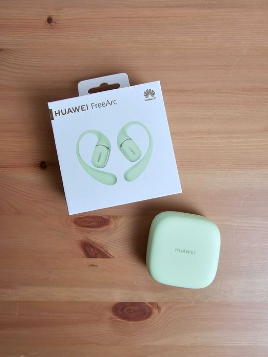 Căști Wireless Huawei FreeArc Green - Impecabile în cutie