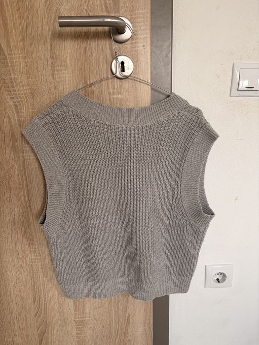 Vesta H&M gri femei