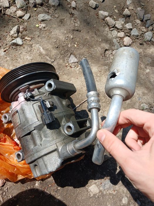 Ниссан Патфайндер компрессор кондера