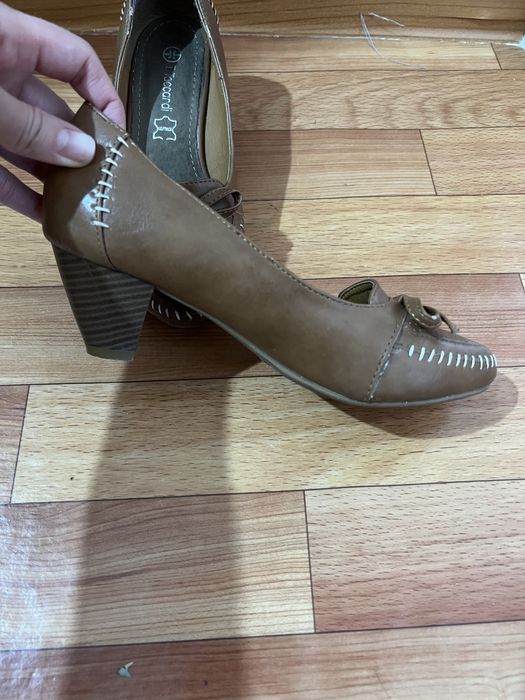 Туфли кожаные