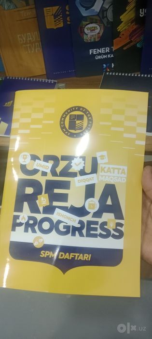Daftarlar A4 oʻlchamda