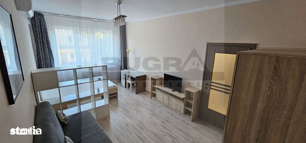 Apartament de 1 camera, modern, 43mp, boxa, zona Stadion CFR
