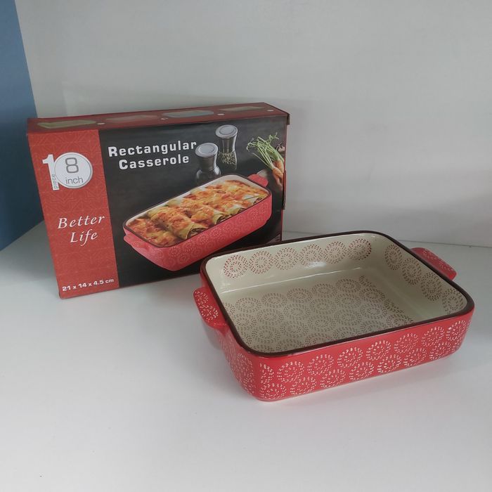 форма для запекания и сервировки. Материал - керамика.