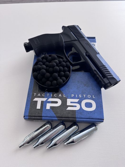 Pistol airsoft foarte puternic_13j plus bile si Co2