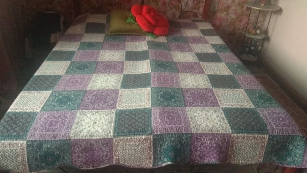 Покрывало х/б двуспалка  в хорошем состоянии