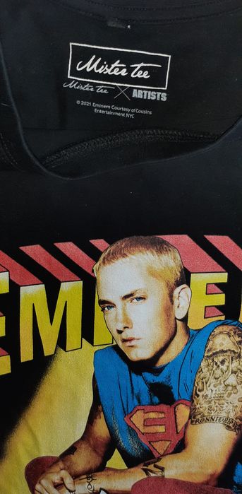 Tricou EMINEM – Anger Management Tour '02 (Mister Tee) – NOU / Nepurtat.