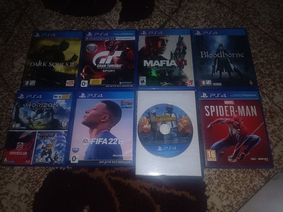 PlayStation 4 disk,38 та диск СОТИЛАДИ хаммаси бир жойга оптом сотилад