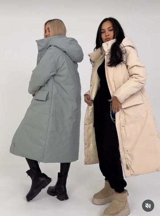 Пуховик зима женский