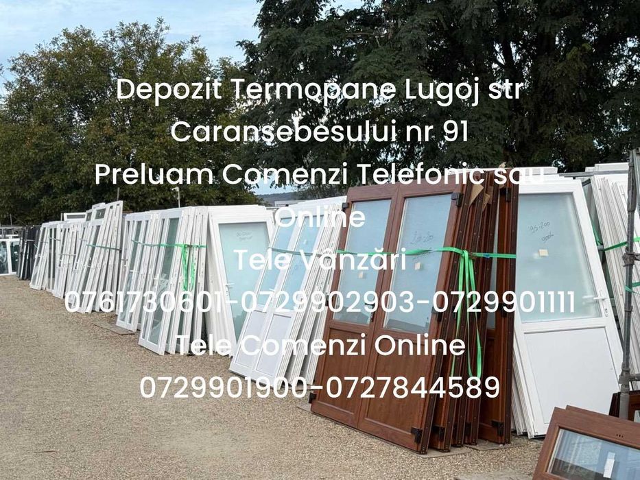 ferestre termopan inpartit in 3 maro noi 1150 lei