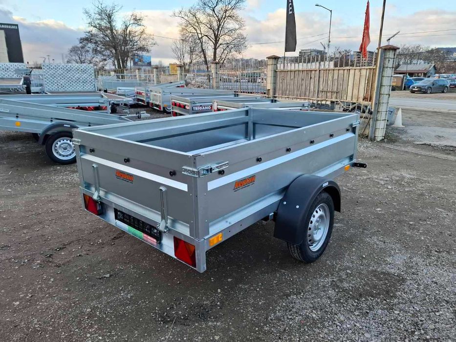 НОВО самосвално ремарке с ресьори и амортисьори NEPTUN N7-210 PRR