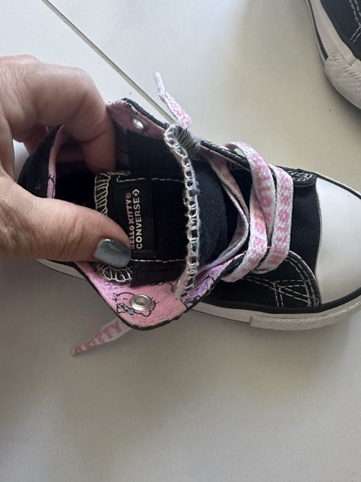 Оригинални детски кецове Converse за момиченце 23  размер