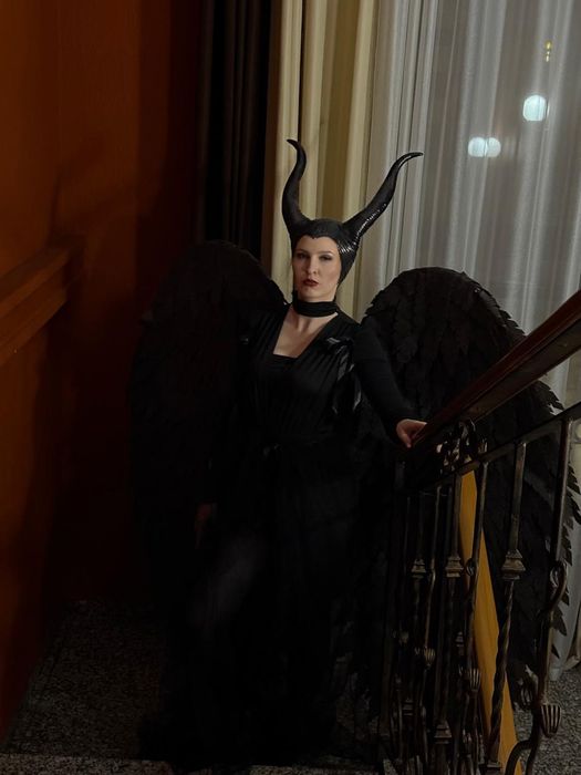 Крылья, Костюм Малифисценты, рога