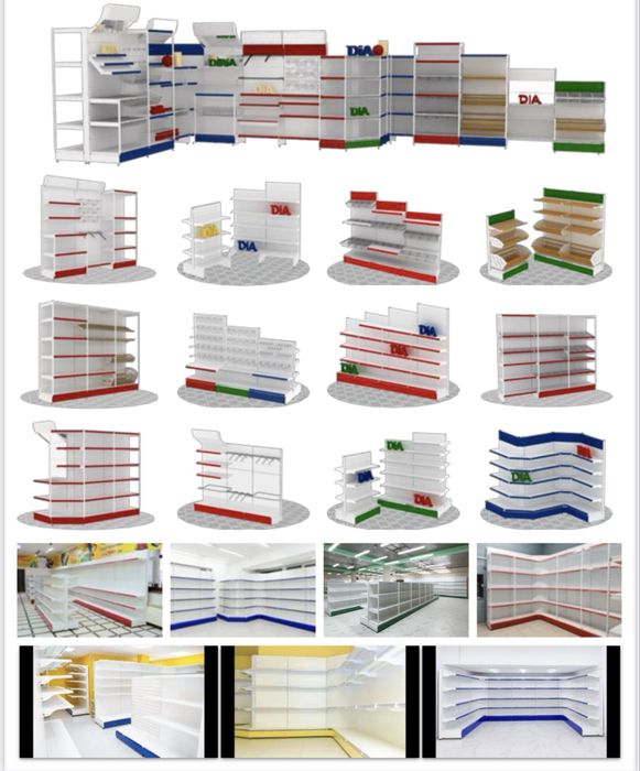 стеллаж для магазин