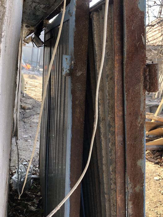 Ворота гаражные 4м на 1.67