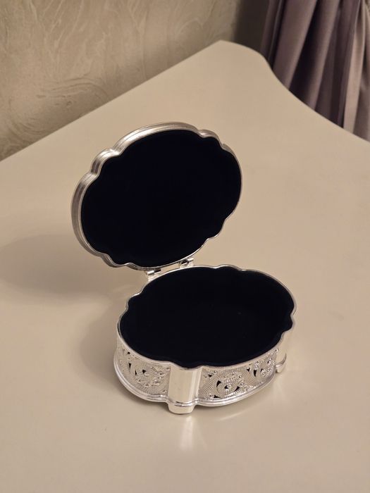 Мельхиоровые шкатулки