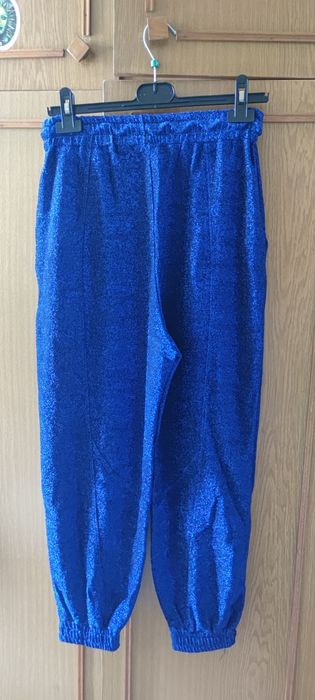Pantaloni cu sclipici Bershka Noi cu eticheta S