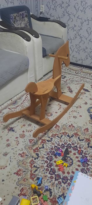 Лошадка качалка детская