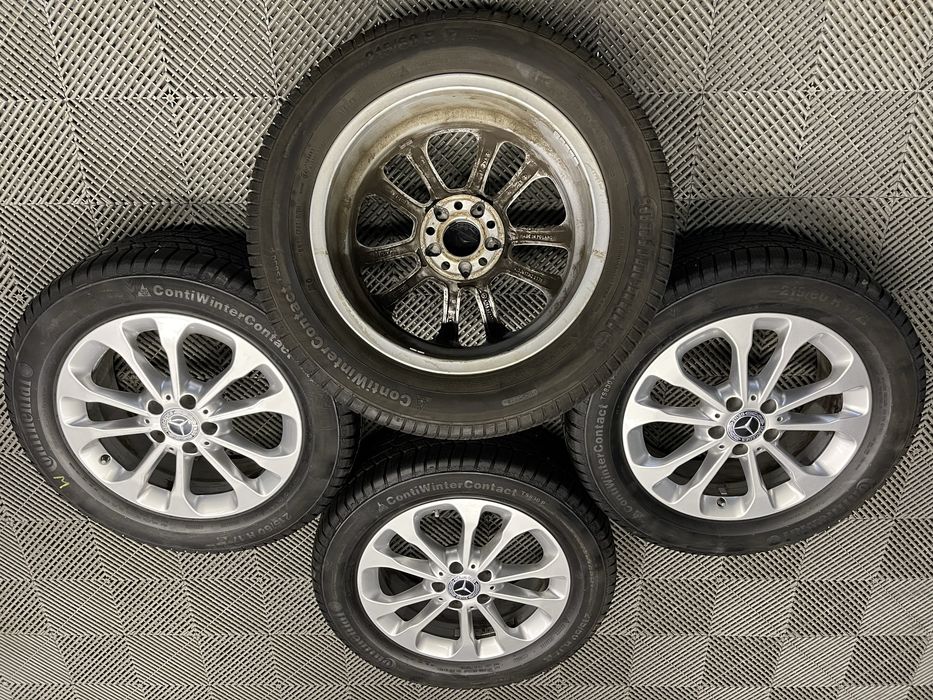 Jante Roti 17 Mercedes GLA V Class X156 V447 anvelope 215 60 R17 M+S allseason