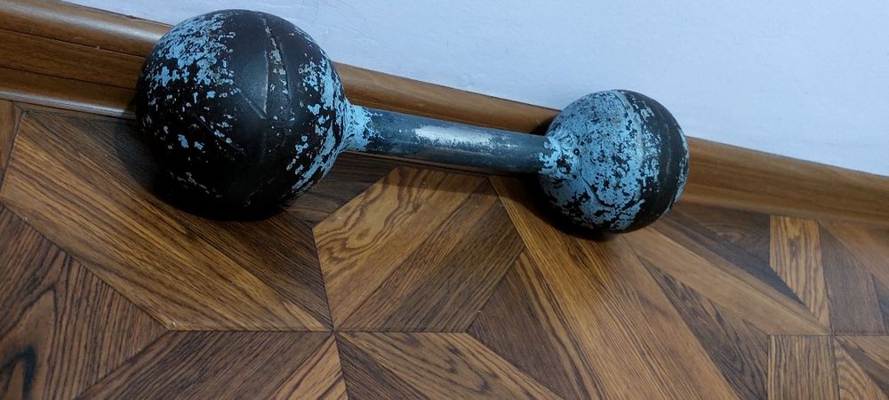 Гантель 10 кг производство СССР самодельный