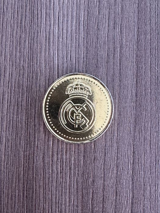 Калекционная монета из Santiago Barnabeu