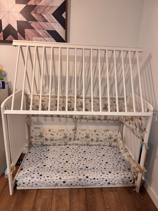 Patut din lemn 120x60, Timmi girafa