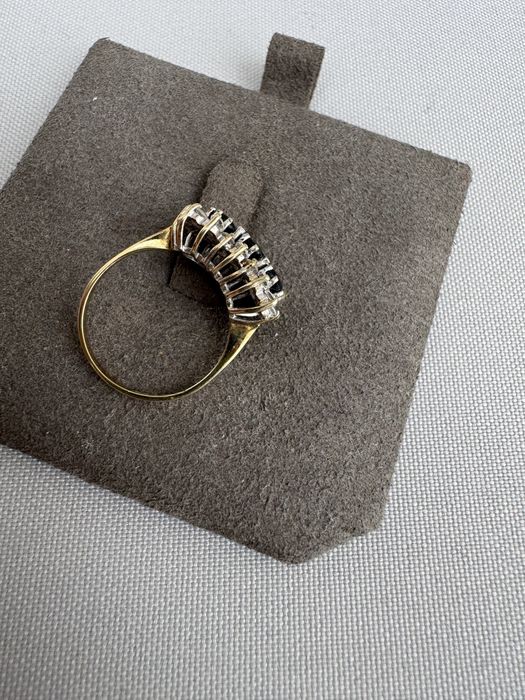 Inel din aur si safire