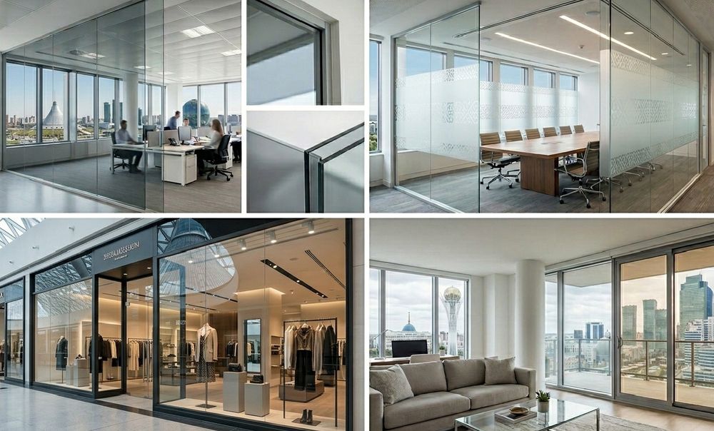 Тонировка окон, витражей, балконов