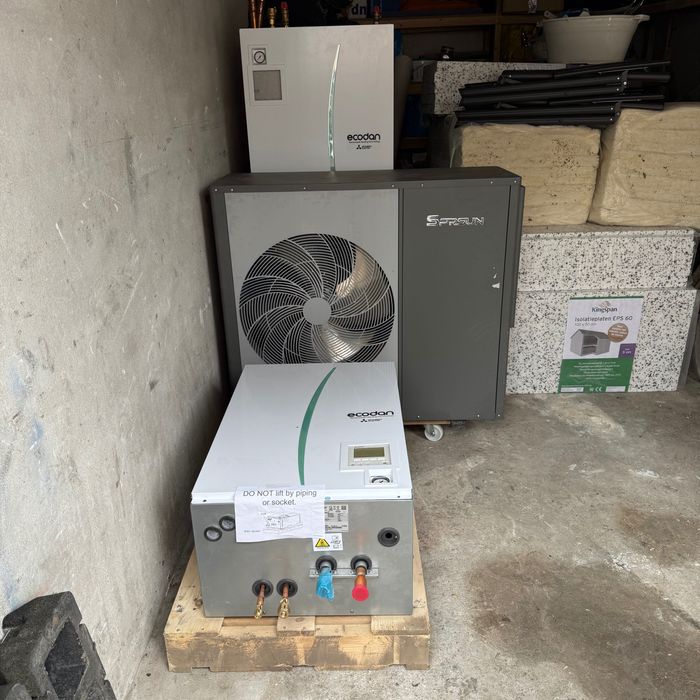 Термопомпа SPRSUN 12KW Inverter Моноблок