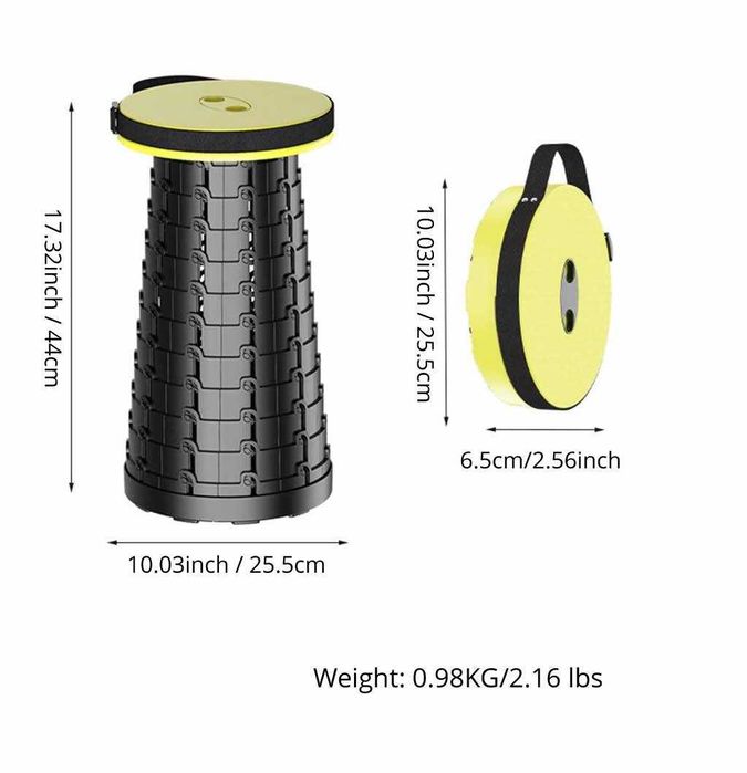 Доставка! Легкий круглый переносной стул для путешествий Im7