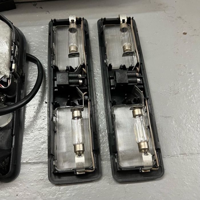 Черные плафоны светильники бмв е34 е32 bmw e32 e34 оригинал