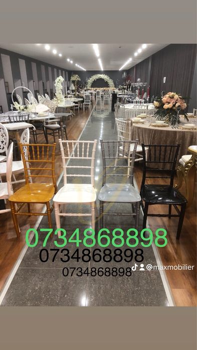 Scaune Chiavari Tiffany