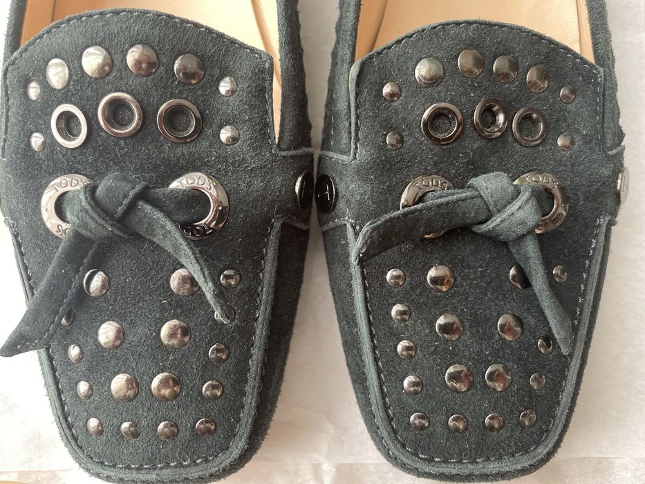 Tod’s pantofi/ loafers/ mocasini din piele