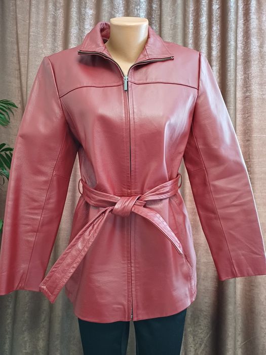 Дамско палто естествена кожа