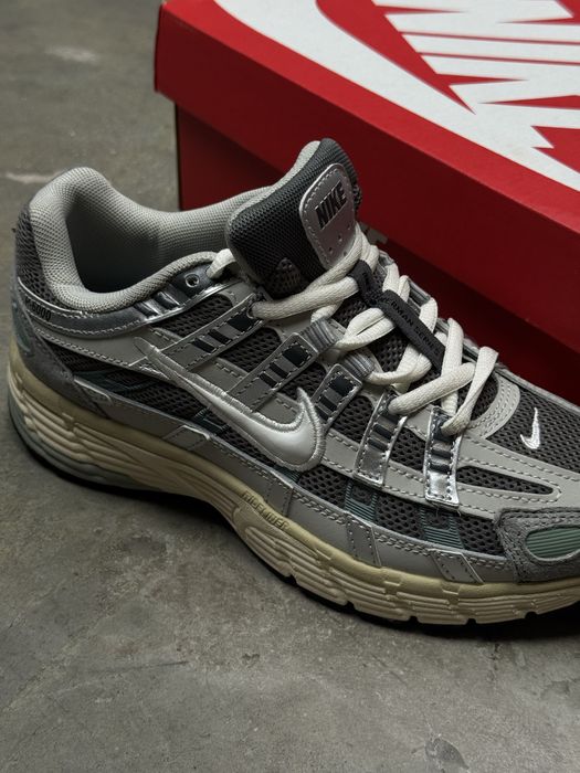 Nike кроссовки P-6000 Flat Pewter white/silver