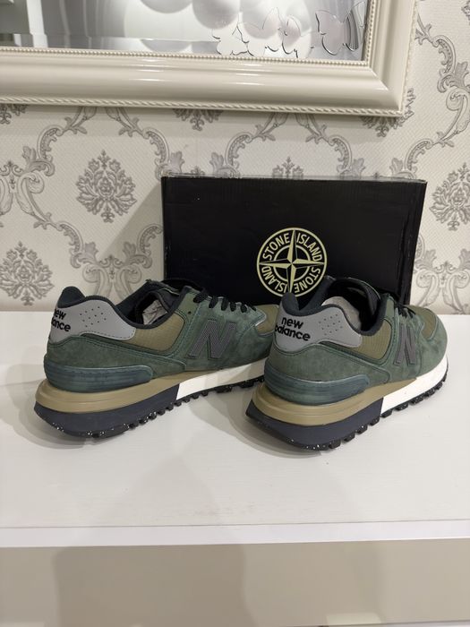 New Balance x Stone Island 574 Dark Green