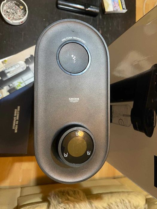 Aparat de sifon GROHE Blue Fizz cu afișaj CO2