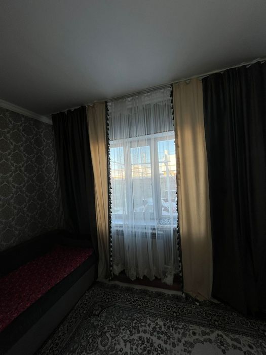 Шторы вместе с тюлью