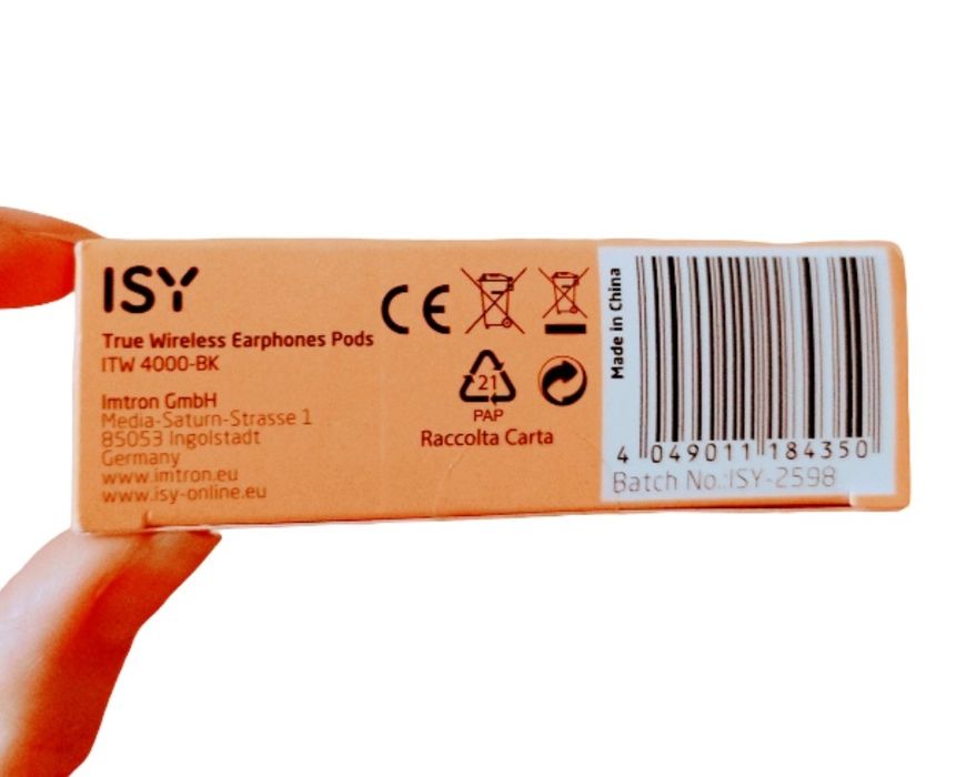 Безжични слушалки с кутия за зареждане