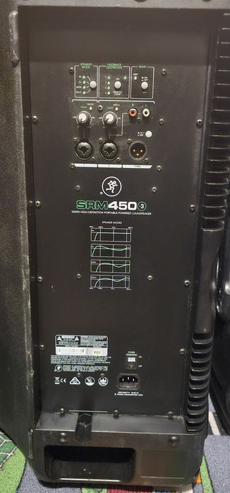Boxe active profesionale Mackie SRM 450 - V3 ca si RCF Dynacord FBT EV