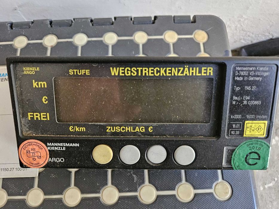Ceas taxare taxe ceas taxi model MannesMann KIENZLE Wegstreckenzahl