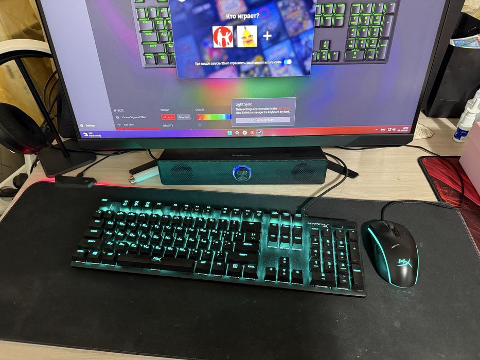 Продается игровая перефирия Мышь и клавиатура HYPER X
