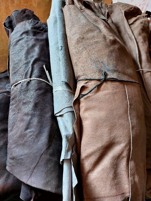 Материалы из натуральной кожи