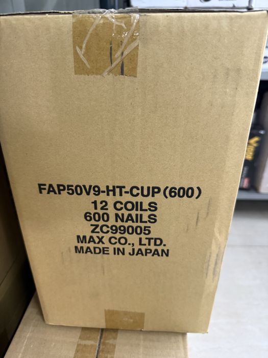 Cuie galvanizate răsucite - 100 de bucăți pe rola