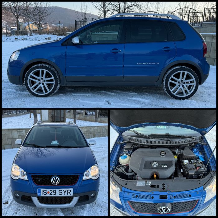VW Polo Cross, 1.9 AXR - 101 cp, 2007, unic proprietar
