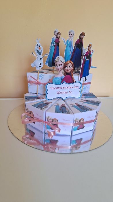 Картонена торта с тема по избор