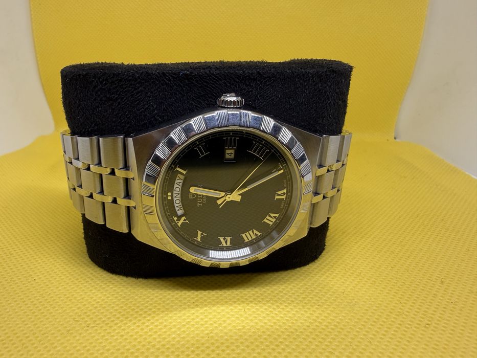 Tudor Royal Day Date 28600 Blue Dial Barbati Ceas 41mm Automatic Full Set 2025
